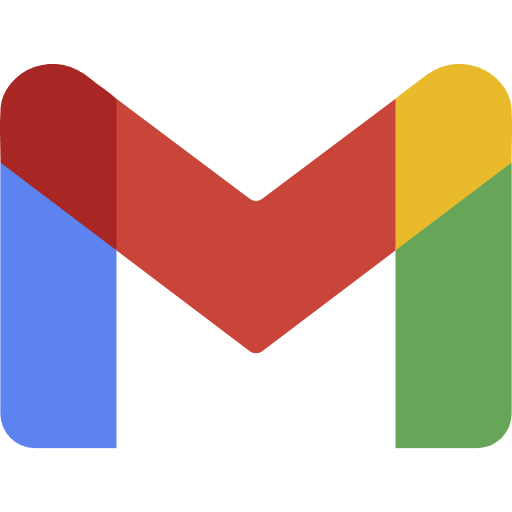 Free gmail icon flat style