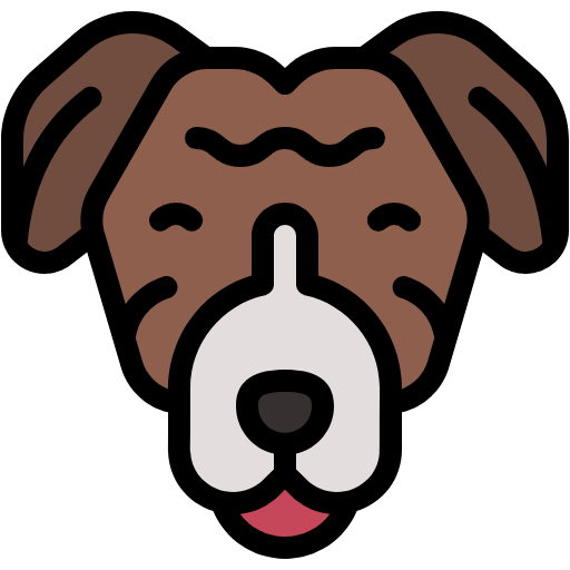 Free Hound icon lineal-color style