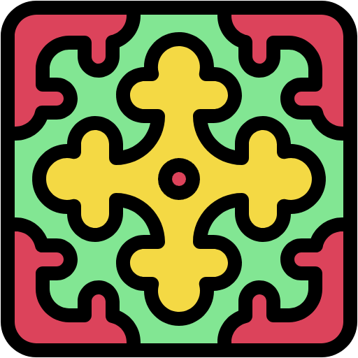Free Tile icon lineal-color style