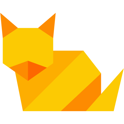 Free Fox icon flat style