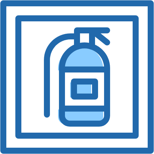 Free Fire Extinguisher icon two-color style