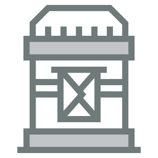 Free mailbox icon Two Color style