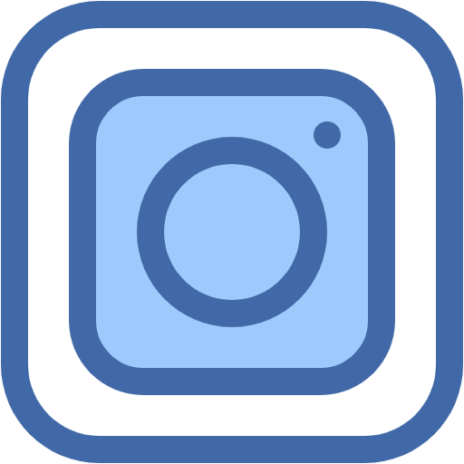 Free Instagram icon Two Color style