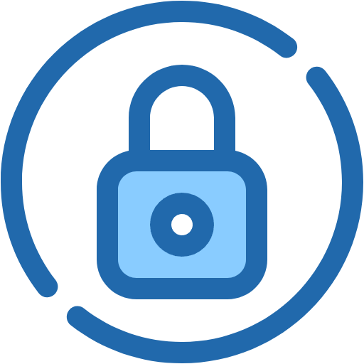 Free Privacy icon two-color style