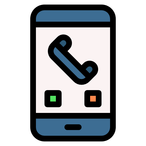 Free calling icon lineal-color style