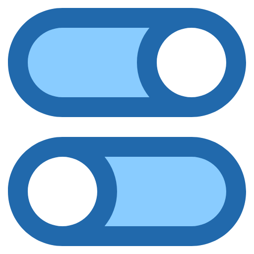Free Control icon two-color style