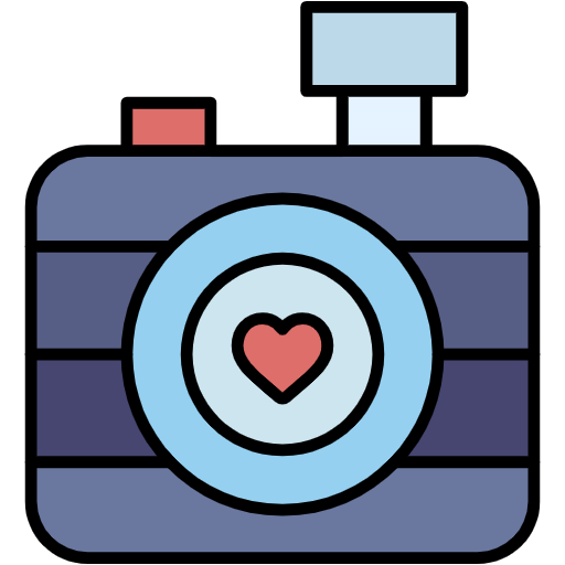 Free Camera icon Lineal Color style