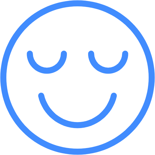 Free Smile icon two-color style