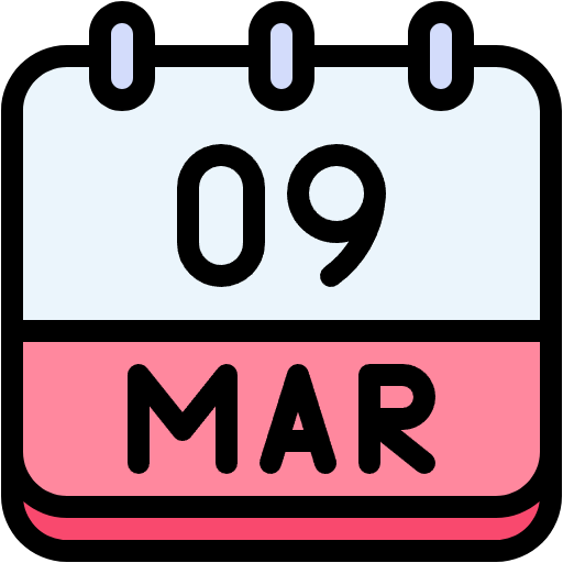 Free Calendar icon lineal-color style