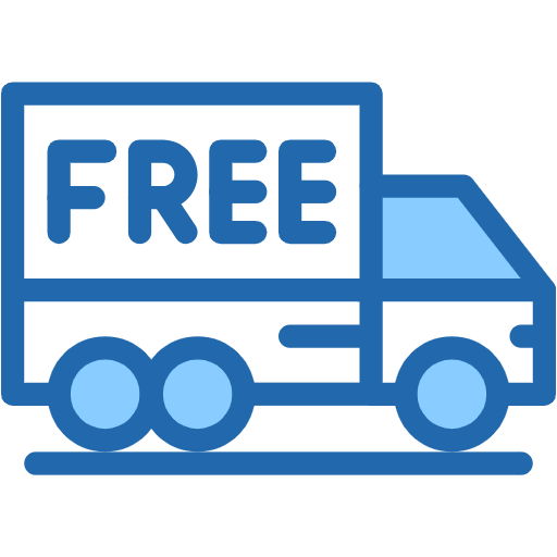 Free Free Delivery icon two-color style