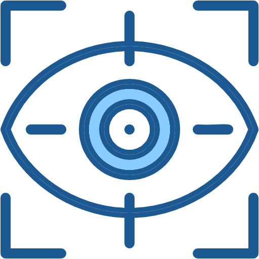 Free Vision icon Two Color style