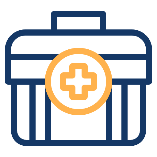 Free First Aid Kit icon Two Color style