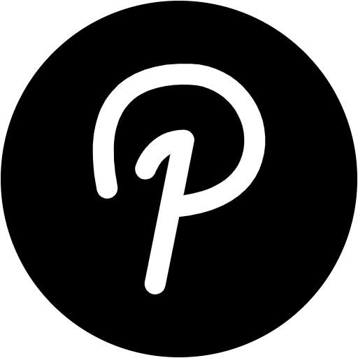 Free Pinterest icon filled style