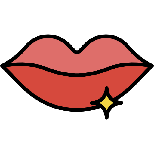 Free Lips icon Lineal Color style