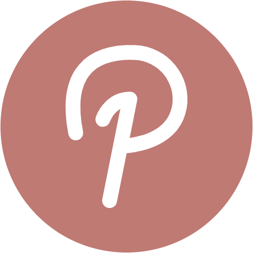 Free Pinterest icon Flat style