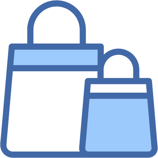 Free Bag icon two-color style