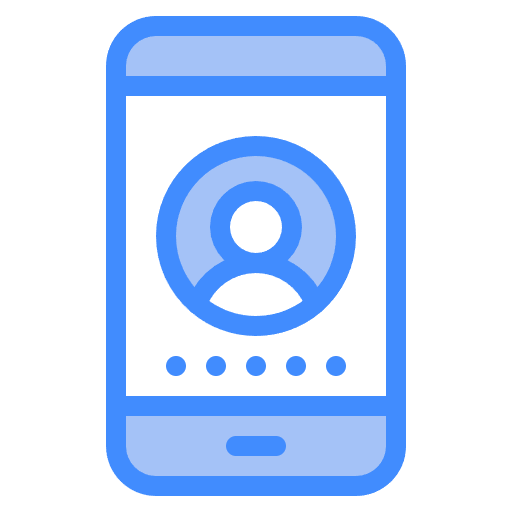 Free user icon two-color style