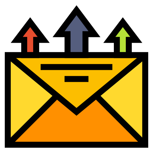 Free envelope icon lineal-color style