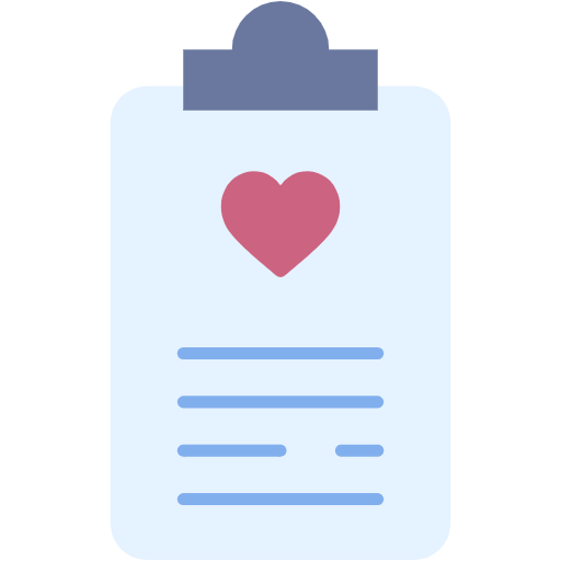 Free Clipboard icon Flat style