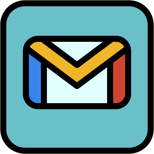 Free Gmail icon lineal-color style
