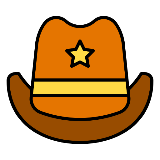 Free Police Hat icon lineal-color style