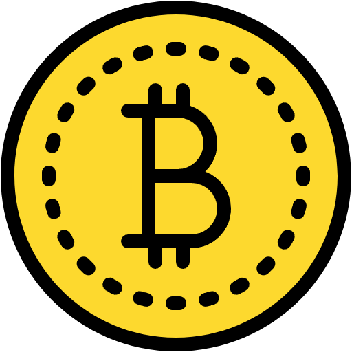 Free Bit coin icon lineal-color style