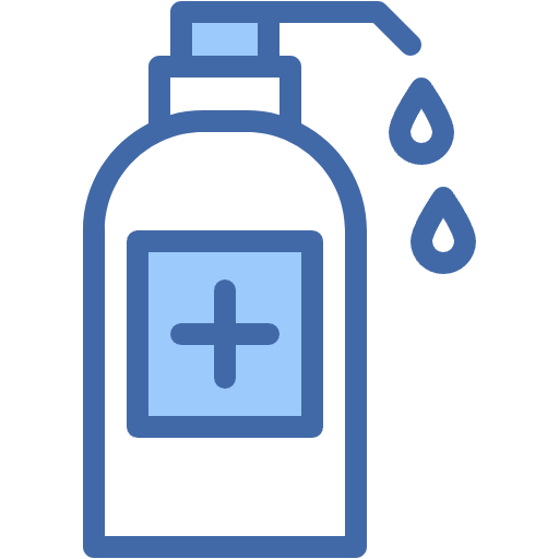 Free Sanitizer icon two-color style