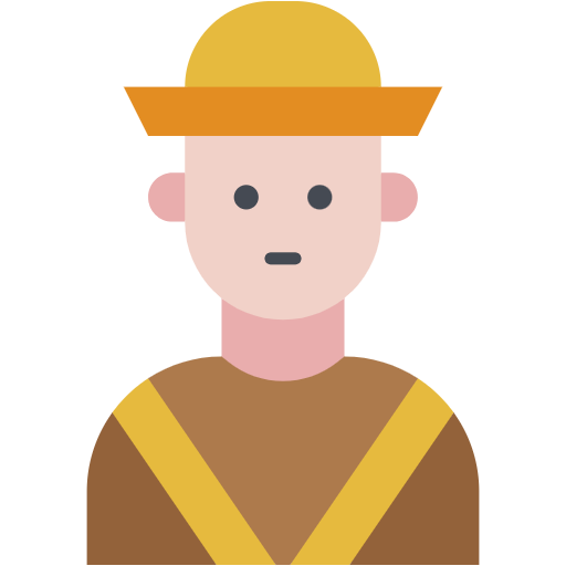 Free Boy icon flat style