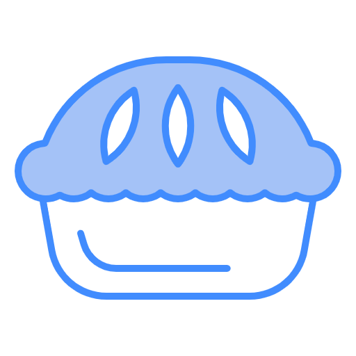 Free Cake Pie icon two-color style