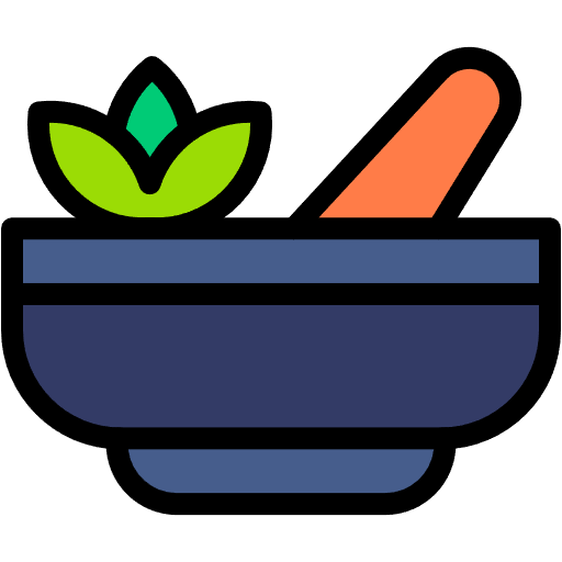 Free pestle icon lineal-color style