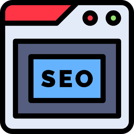Free seo icon lineal-color style