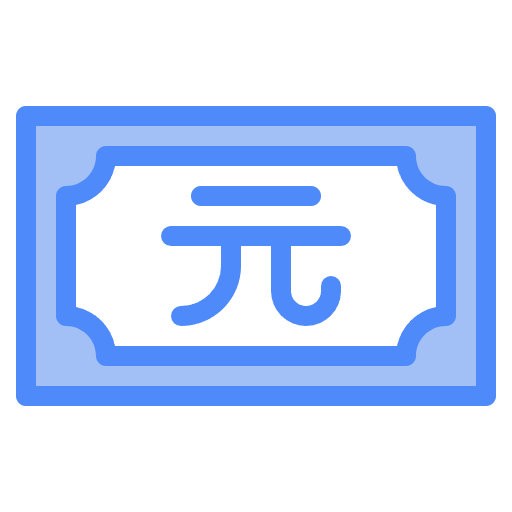 Free china icon two-color style