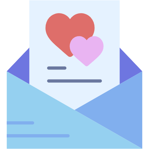 Free Email icon Flat style