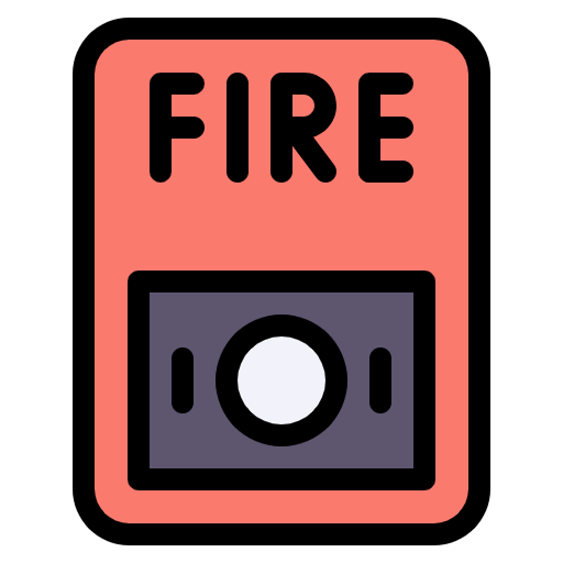 Free Fire Button icon Lineal Color style