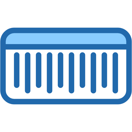 Free Barcode icon two-color style