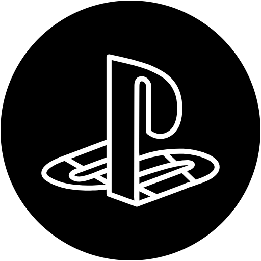 Free Playstation icon filled style