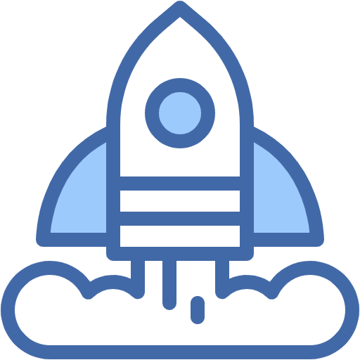 Free Startup Rocket icon Two Color style - Business and Finance pack
