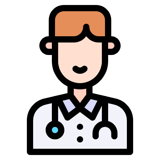 Free Doctor icon Lineal Color style