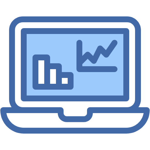 Free Analysis Report icon two-color style