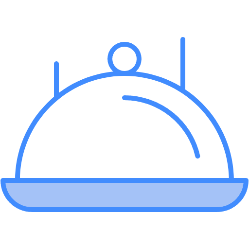 Free Food icon two-color style