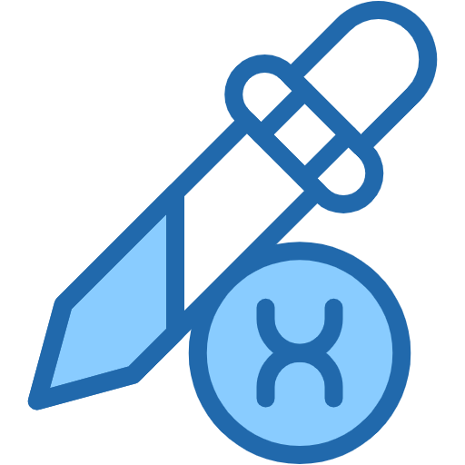 Free Pipette icon two-color style