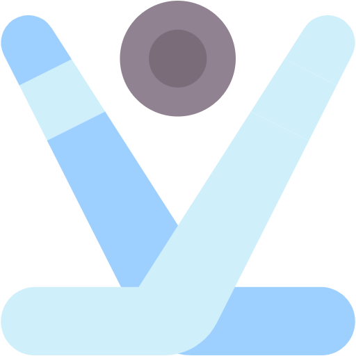 Free Ice Hockey icon flat style