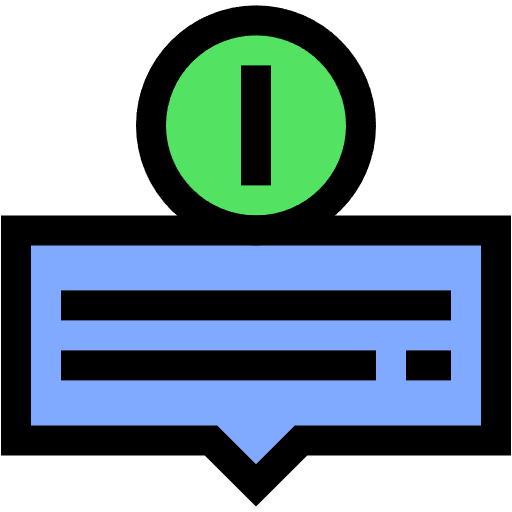 Free chat icon lineal-color style