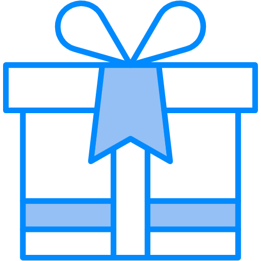 Free Gift icon Two Color style