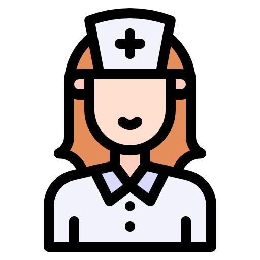 Free Nurse icon Lineal Color style