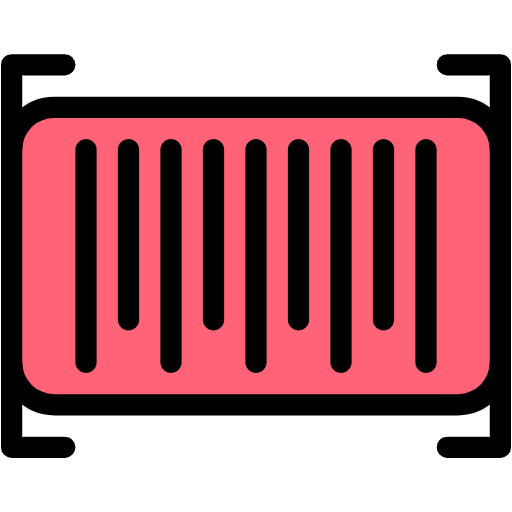 Free Barcode icon Lineal Color style