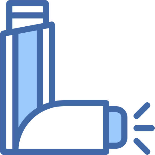 Free Inhaler icon two-color style