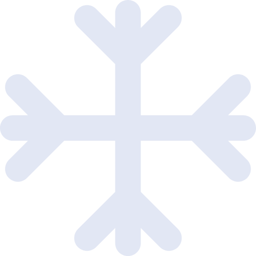 Free Snowflake icon Flat style