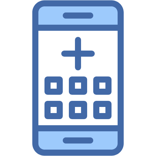 Free Emergency Call icon two-color style