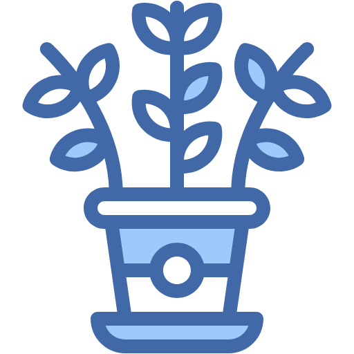 Free Zz Plant icon two-color style